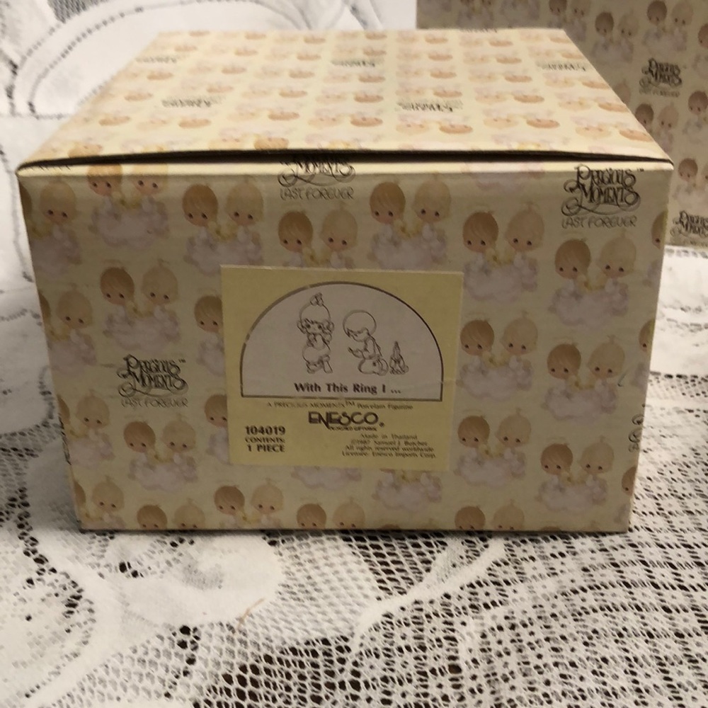 Precious Moments With This Ring I ... Figurine